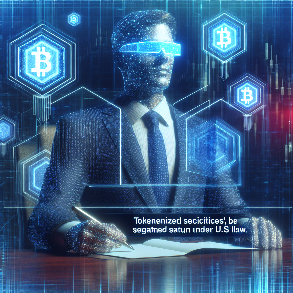 SEC's Hester Peirce Reiterates Tokenized Securities' Status Under US Law