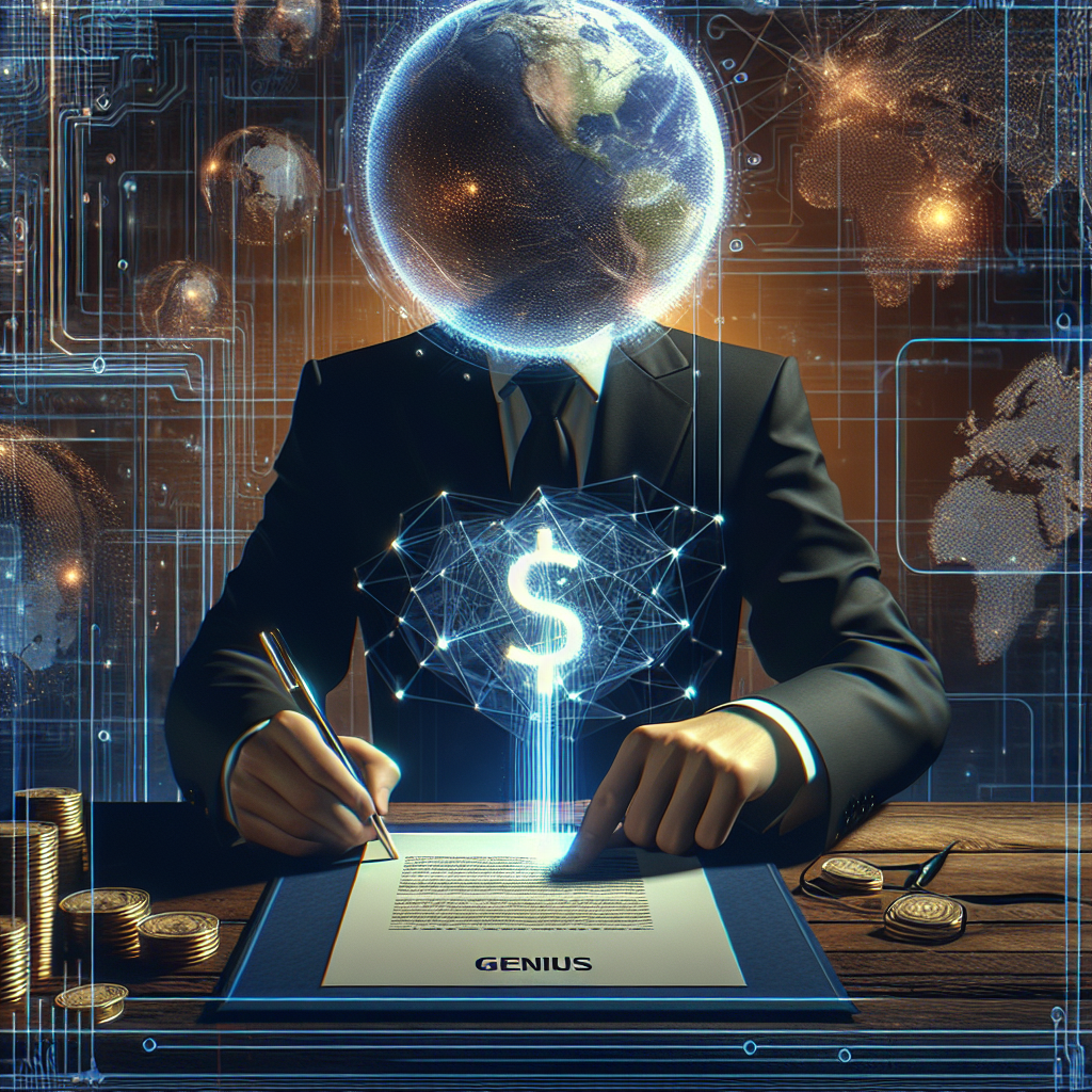 Trump Signs Historic GENIUS Act, Paving the Way for Stablecoin Regulation