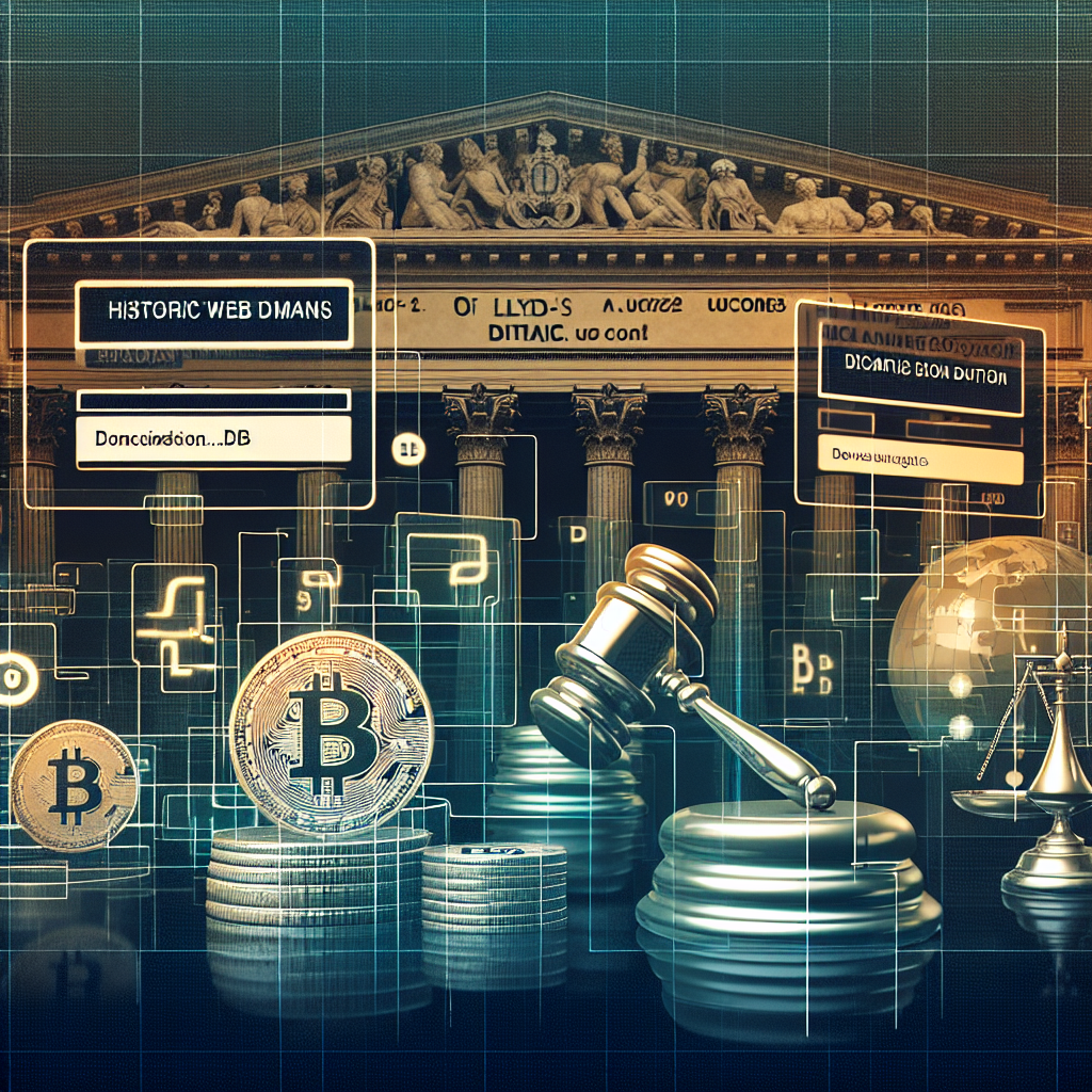 Historic Bitcoin Web Domains From 2010 Set for Auction at Lloyds