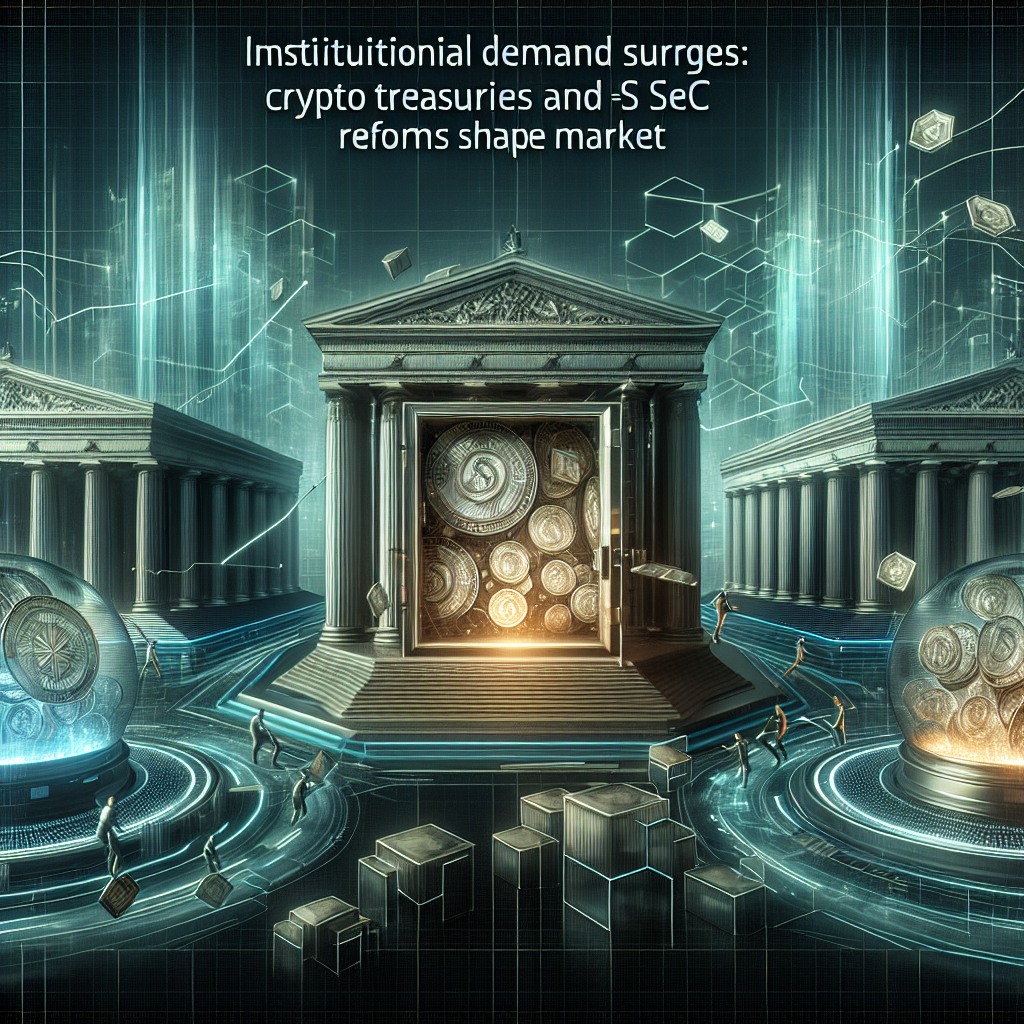 Institutional Demand Surges: Crypto Treasuries and SEC Reforms Shape Market