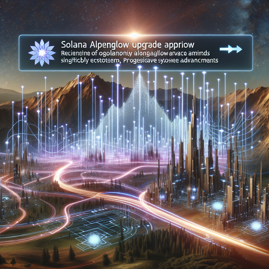 Solana Community Greenlights Alpenglow Upgrade Amidst Ecosystem Advancements