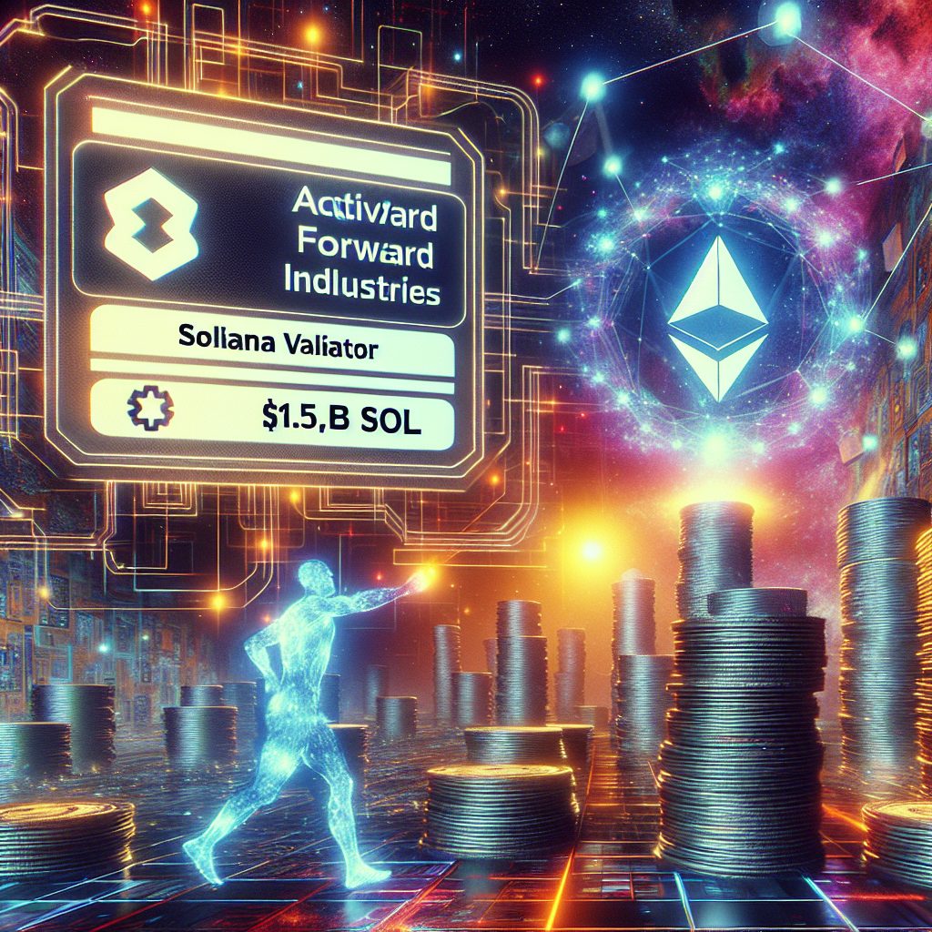 Forward Industries Unveils Solana Validator, Delegates $1.5B SOL Stash