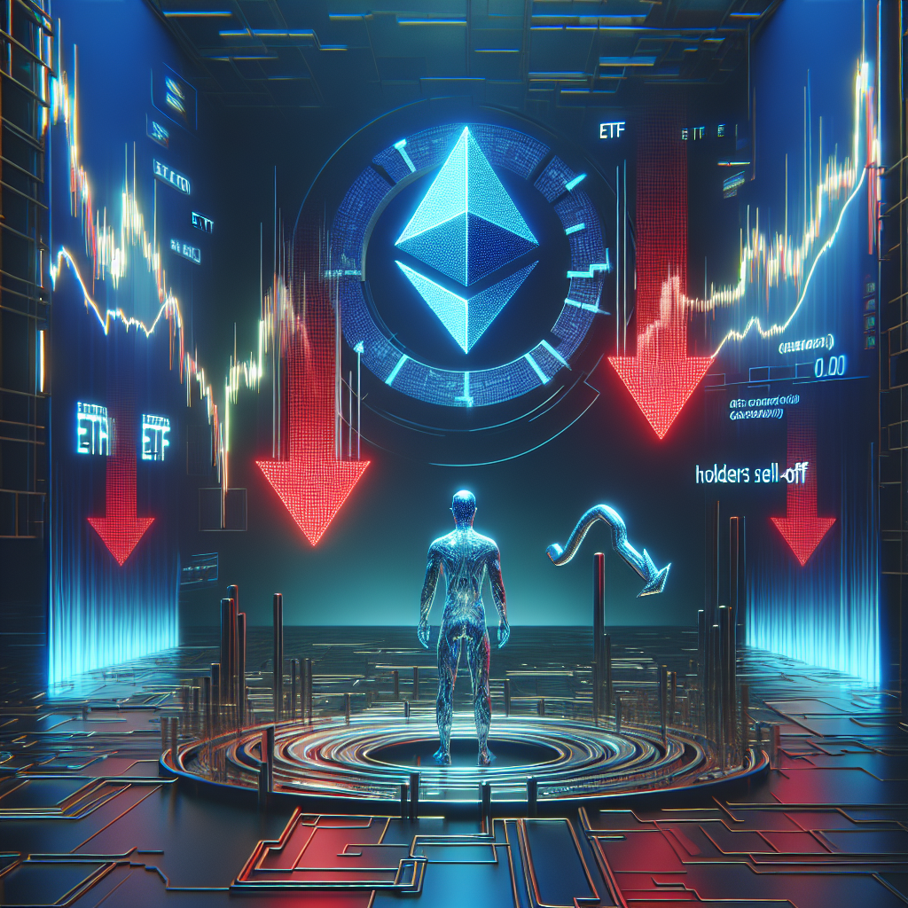 Ether Faces Significant Decline Amidst ETF Outflows and Holder Sell-off