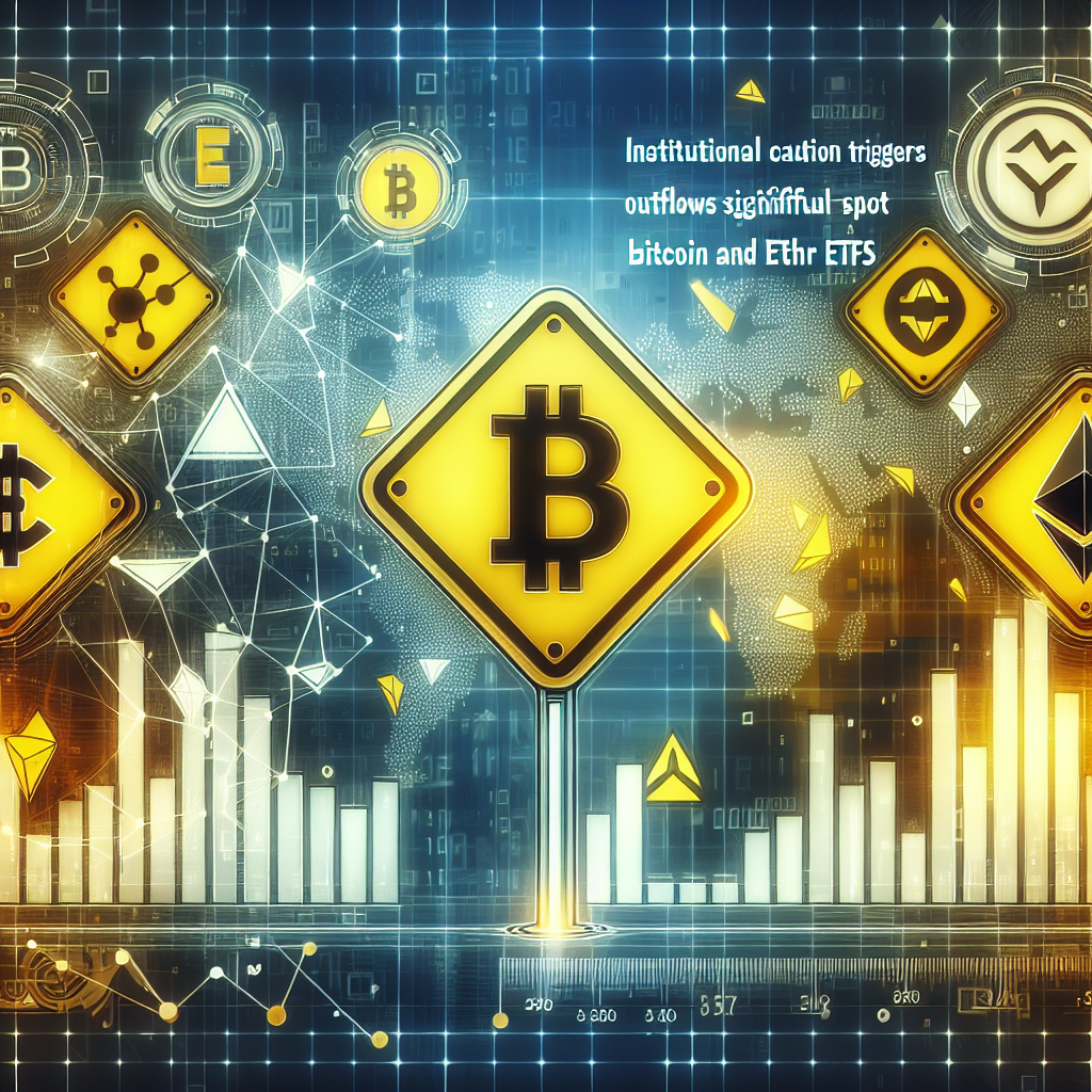 Institutional Caution Triggers Significant Outflows in Spot Bitcoin and Ether ETFs